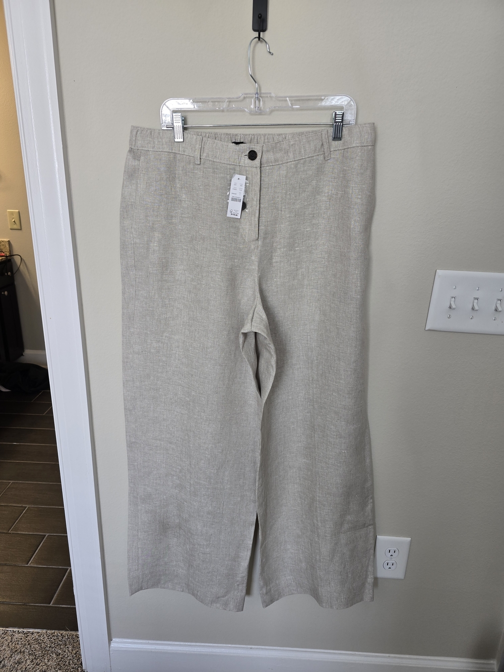 NWT - J. Crew Harbor Linen Pants - Size Large